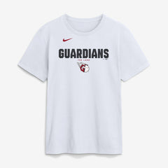 Cleveland Guardians Bold Team Name T-Shirt White | Nike