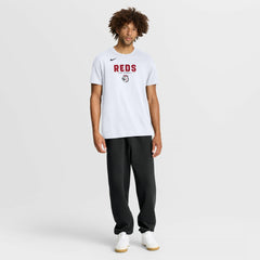 Cincinnati Reds Bold Team Name T-Shirt White | Nike