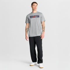 Houston Astros Swoosh Legend Dri-FIT T-Shirt Heather Gray | Nike