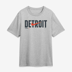 Detroit Tigers Swoosh Legend Dri-FIT T-Shirt Heather Gray | Nike