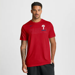 Philadelphia Phillies Knockout Team Legend Dri-FIT T-Shirt Red | Nike