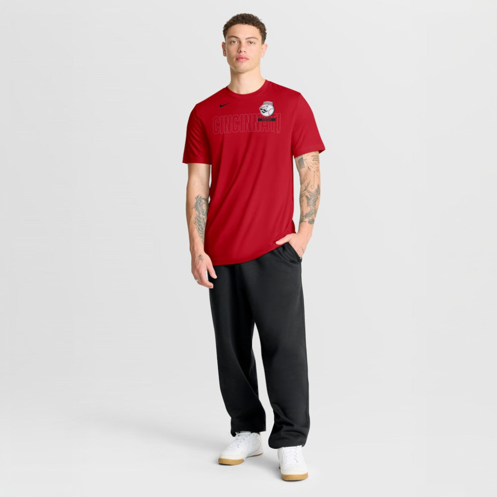 Cincinnati Reds Knockout Team Legend Dri-FIT T-Shirt Red | Nike