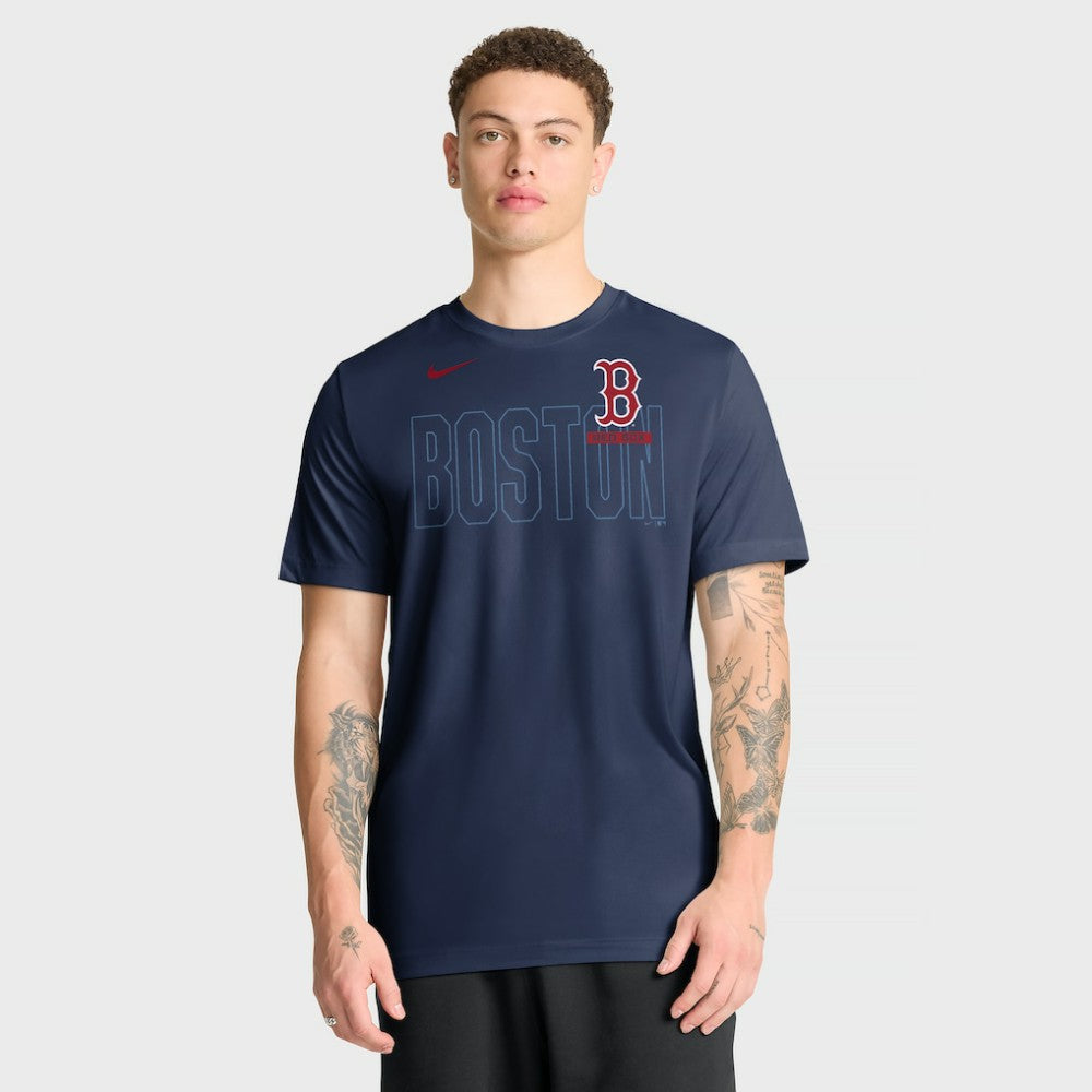 Boston Red Sox Knockout Team Legend Dri-FIT T-Shirt Navy | Nike