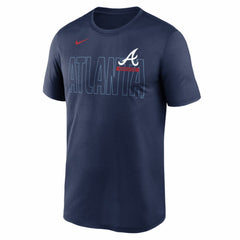 Atlanta Braves Knockout Team Legend Dri-FIT T-Shirt Navy | Nike