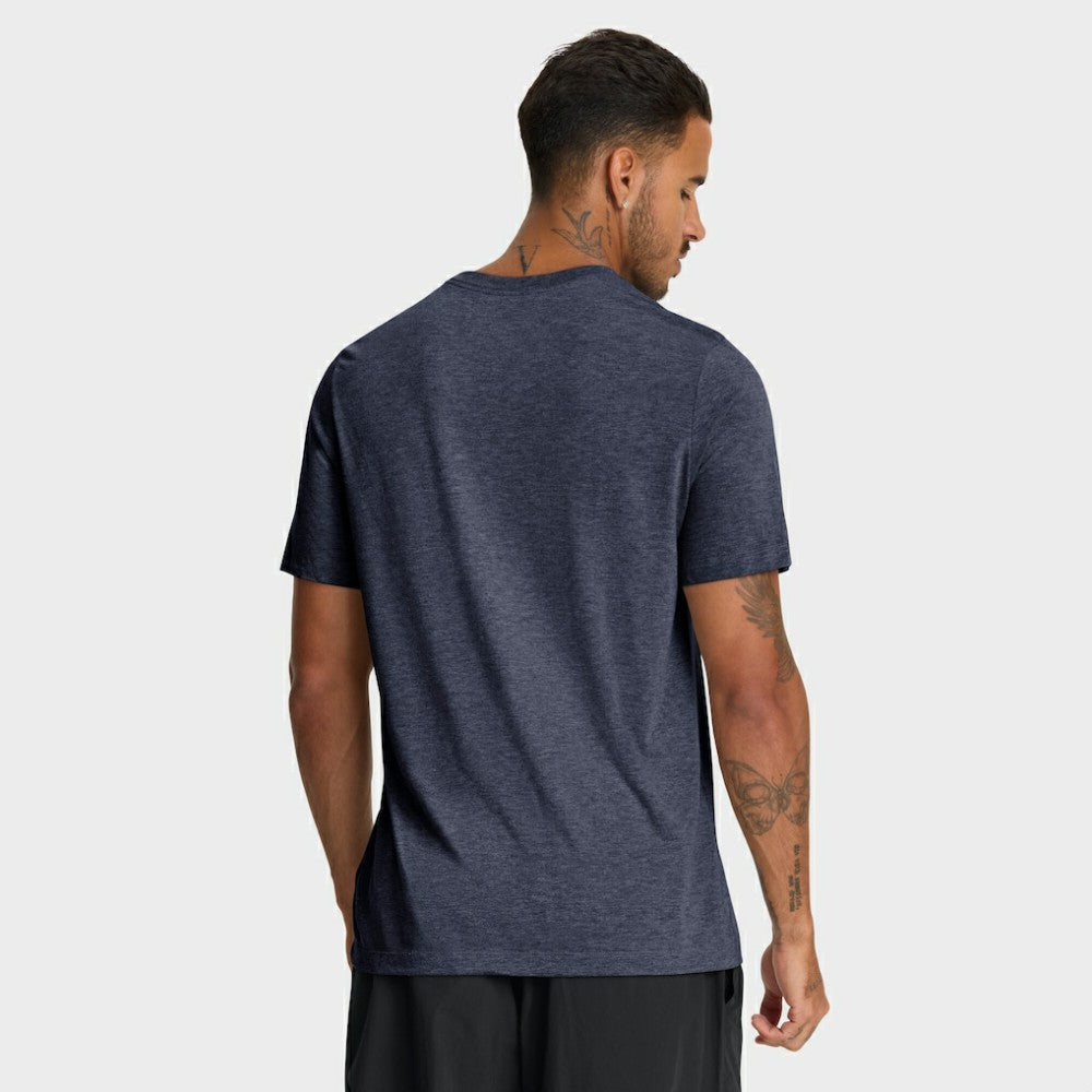 Houston Astros Stacked Tri-Blend T-Shirt Heather Navy | Nike