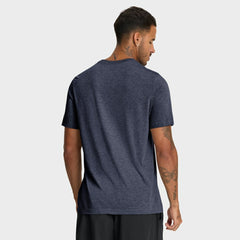 Houston Astros Stacked Tri-Blend T-Shirt Heather Navy | Nike