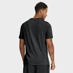 Baltimore Orioles Stacked Tri-Blend T-Shirt Heather Black | Nike
