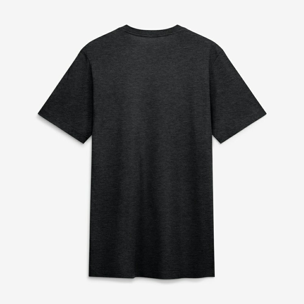 Baltimore Orioles Stacked Tri-Blend T-Shirt Heather Black | Nike