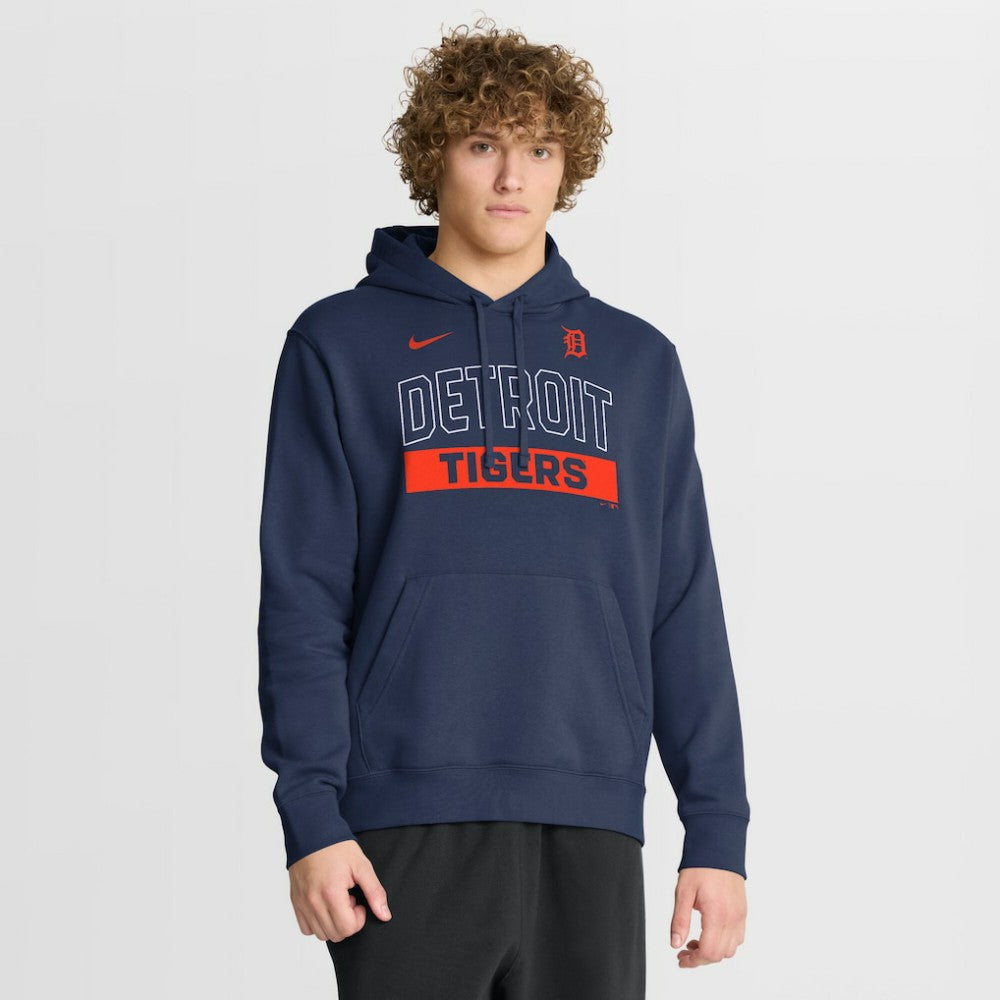 Detroit Tigers Primetime Club Hoodie Navy | Nike