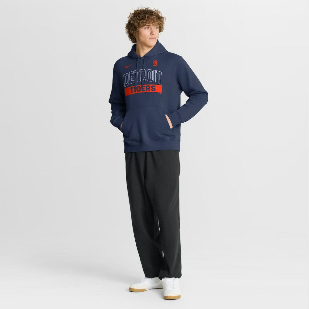 Detroit Tigers Primetime Club Hoodie Navy | Nike