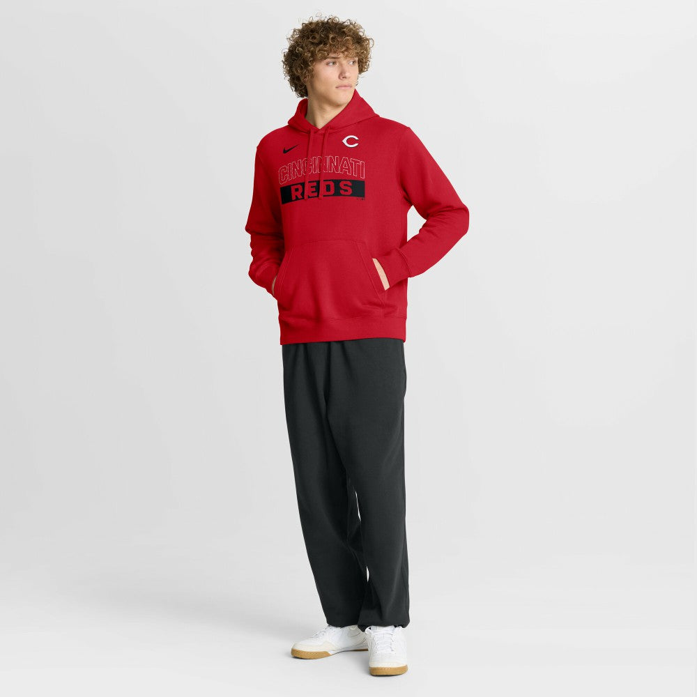 Cincinnati Reds Primetime Club Hoodie Red | Nike