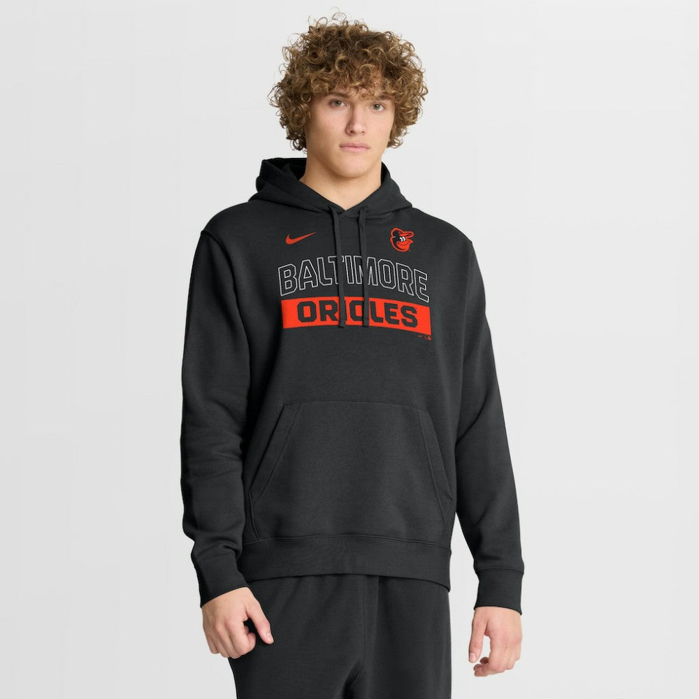 Baltimore Orioles Primetime Club Hoodie Black | Nike
