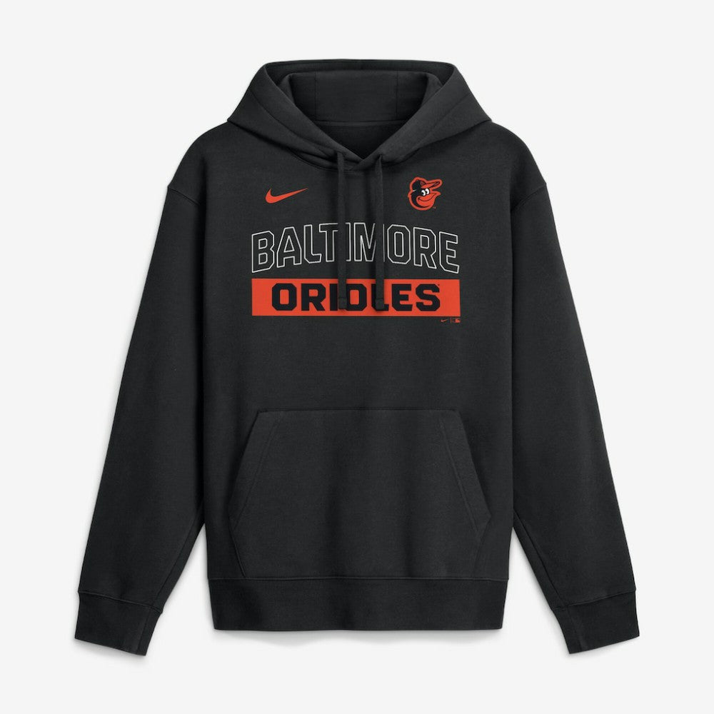 Baltimore Orioles Primetime Club Hoodie Black | Nike
