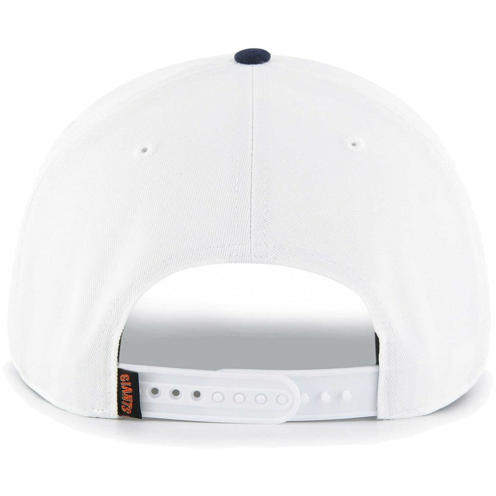 San Francisco Giants Flag Script Hitch Snapback Hat White | 47 brand