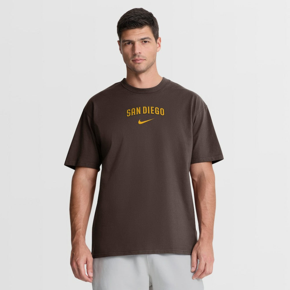 San Diego Padres City Name Max 90 T-Shirt Brown | Nike