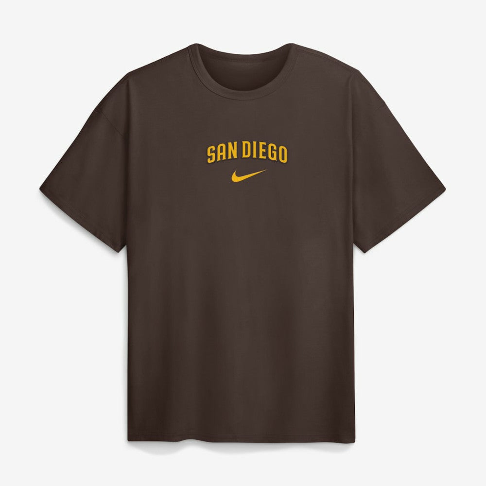 San Diego Padres City Name Max 90 T-Shirt Brown | Nike