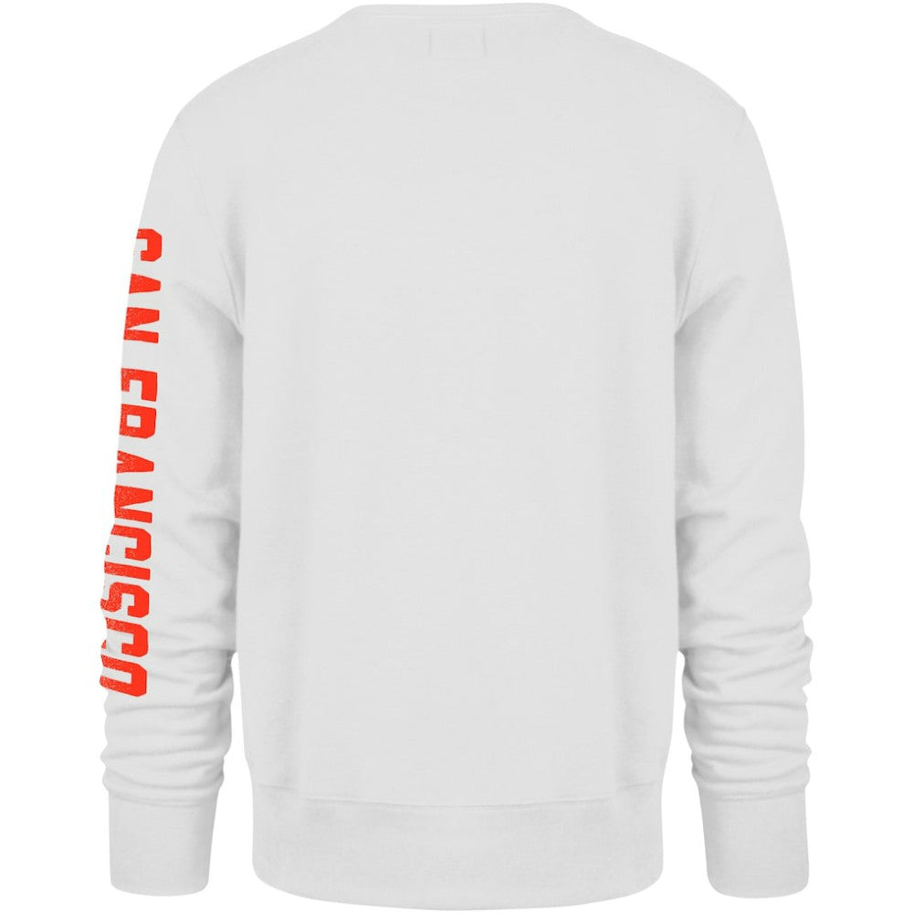 San Francisco Giants City Connect Legend Headline Pullover Sweatshirt White | 47 brand