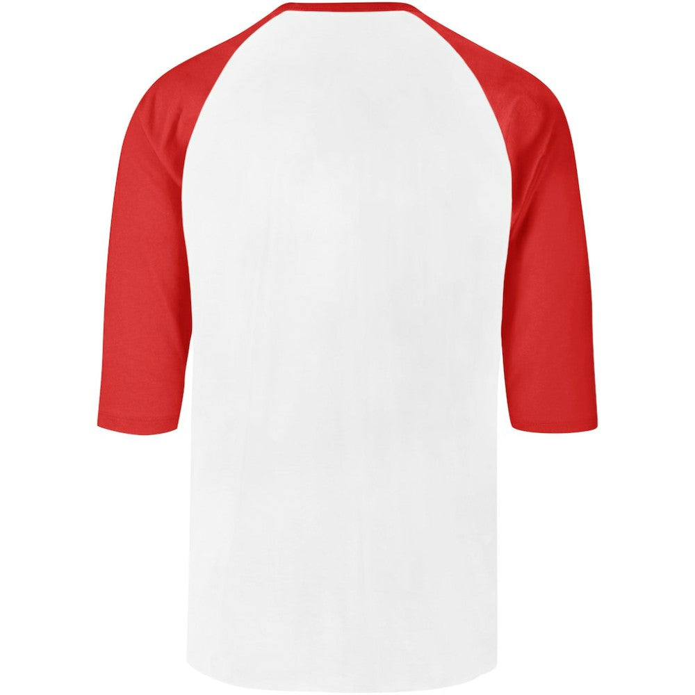 Los Angeles Angels City Connect Crescent Franklin Raglan 3/4-Sleeve T-Shirt Cream | 47 brand