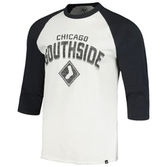 Chicago White Sox City Connect Crescent Franklin Raglan 3/4-Sleeve T-Shirt Cream | 47 brand