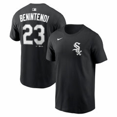 Andrew Benintendi Chicago White Sox Home Name & Number T-Shirt Black | Nike