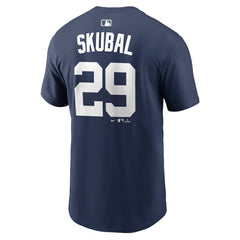Tarik Skubal Detroit Tigers Home Name & Number T-Shirt Navy | Nike