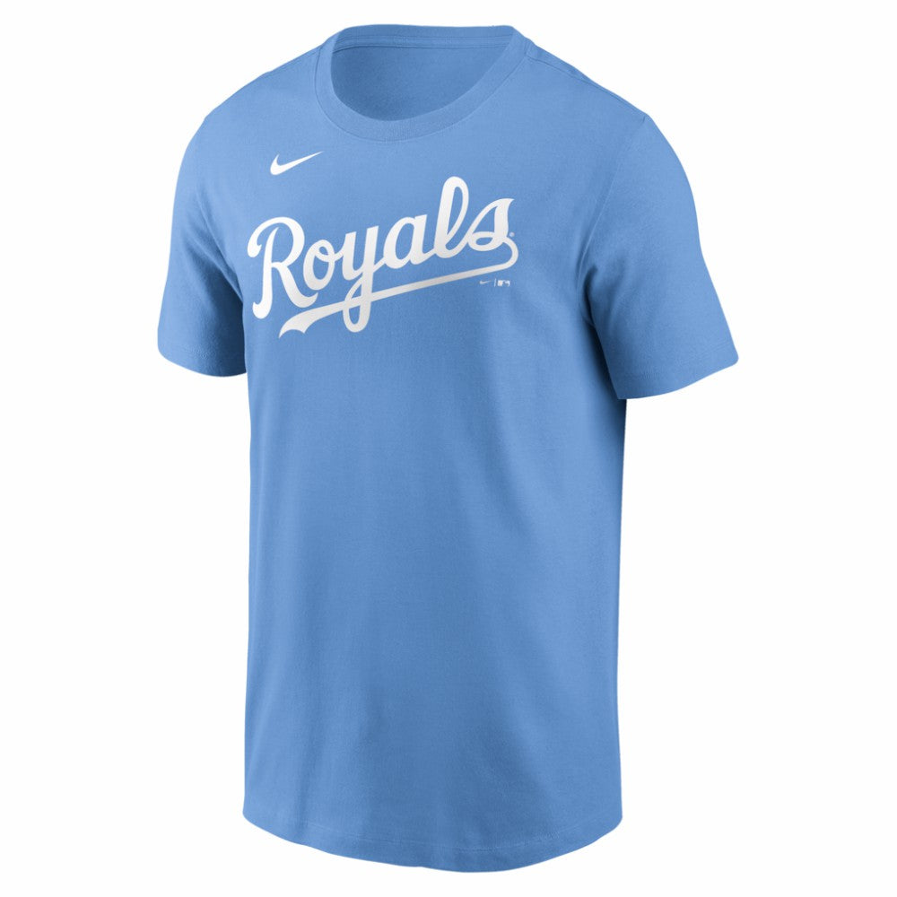 Bobby Witt Jr. Kansas City Royals Name & Number T-Shirt Light Blue | Nike