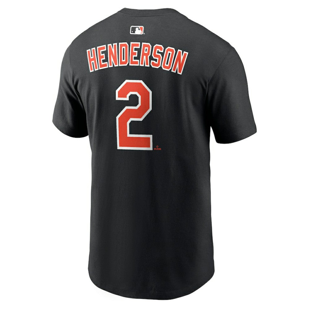 Gunnar Henderson Baltimore Orioles Name & Number T-Shirt Black | Nike