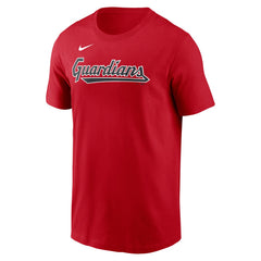 José Ramírez Cleveland Guardians Name & Number T-Shirt Red | Nike