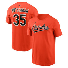 Adley Rutschman Baltimore Orioles  Name & Number T-Shirt Orange | Nike