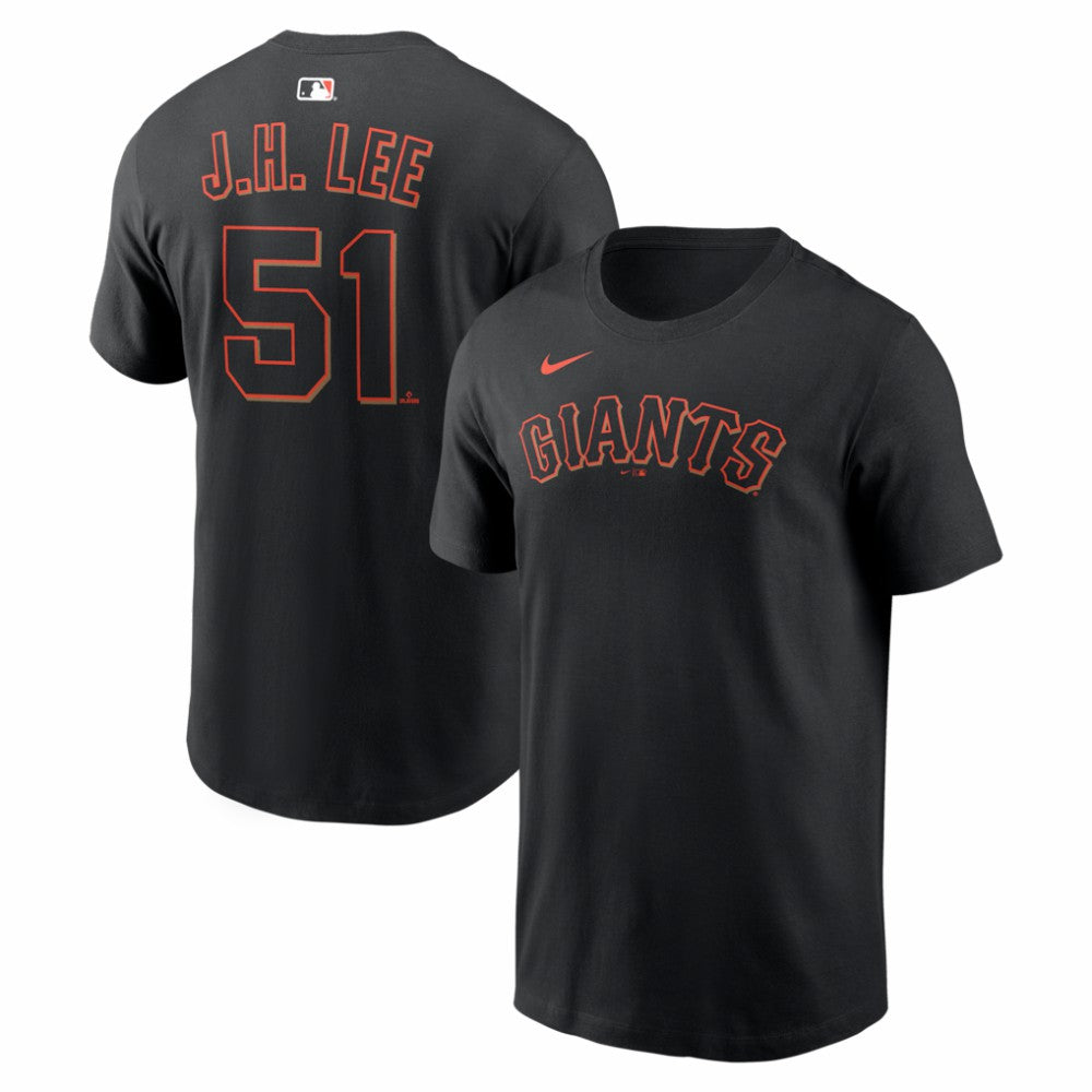 Jung Hoo Lee San Francisco Giants Name & Number T-Shirt Black | Nike
