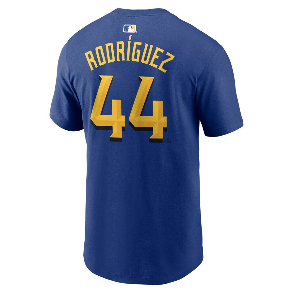 Julio Rodríguez Seattle Mariners City Connect Name & Number T-Shirt Royal | Nike