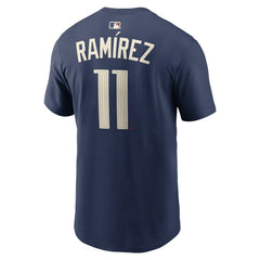 José Ramírez Cleveland Guardians City Connect Name & Number T-Shirt Navy | Nike