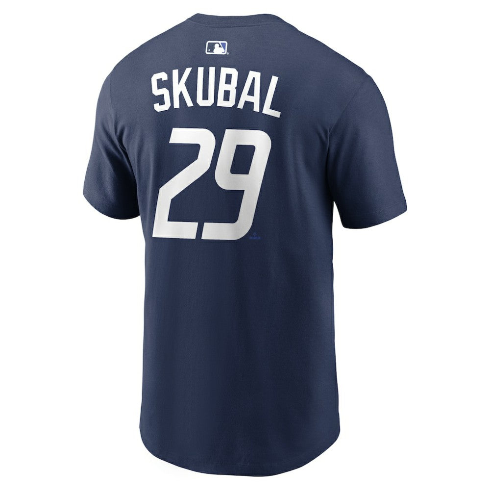 Tarik Skubal Detroit Tigers City Connect Name & Number T-Shirt Navy | Nike