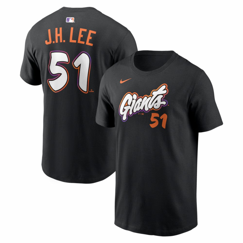 Jung Hoo Lee San Francisco Giants City Connect Name & Number T-Shirt Black | Nike