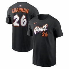 Matt Chapman San Francisco Giants City Connect Name & Number T-Shirt Black | Nike