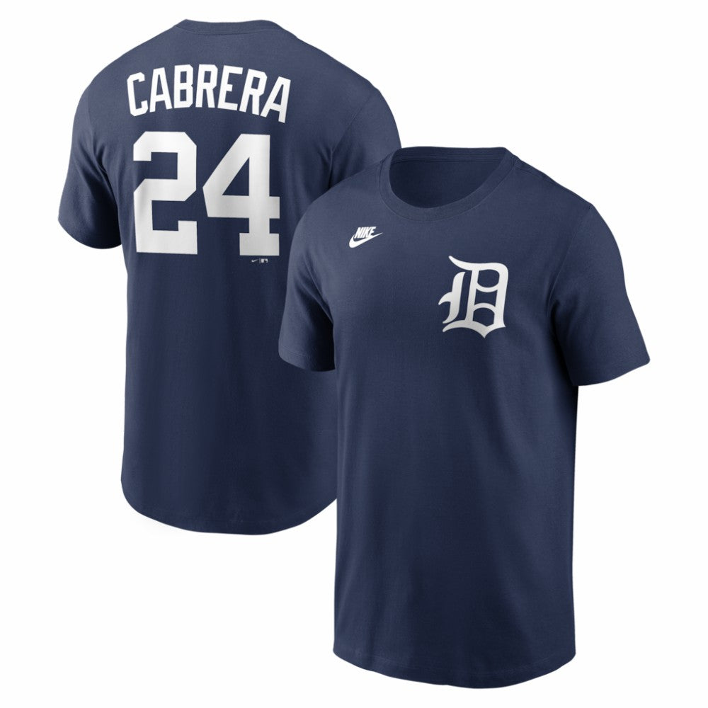 Miguel Cabrera Detroit Tigers Cooperstown Collection Name & Number T-Shirt Navy | Nike