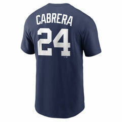 Miguel Cabrera Detroit Tigers Cooperstown Collection Name & Number T-Shirt Navy | Nike
