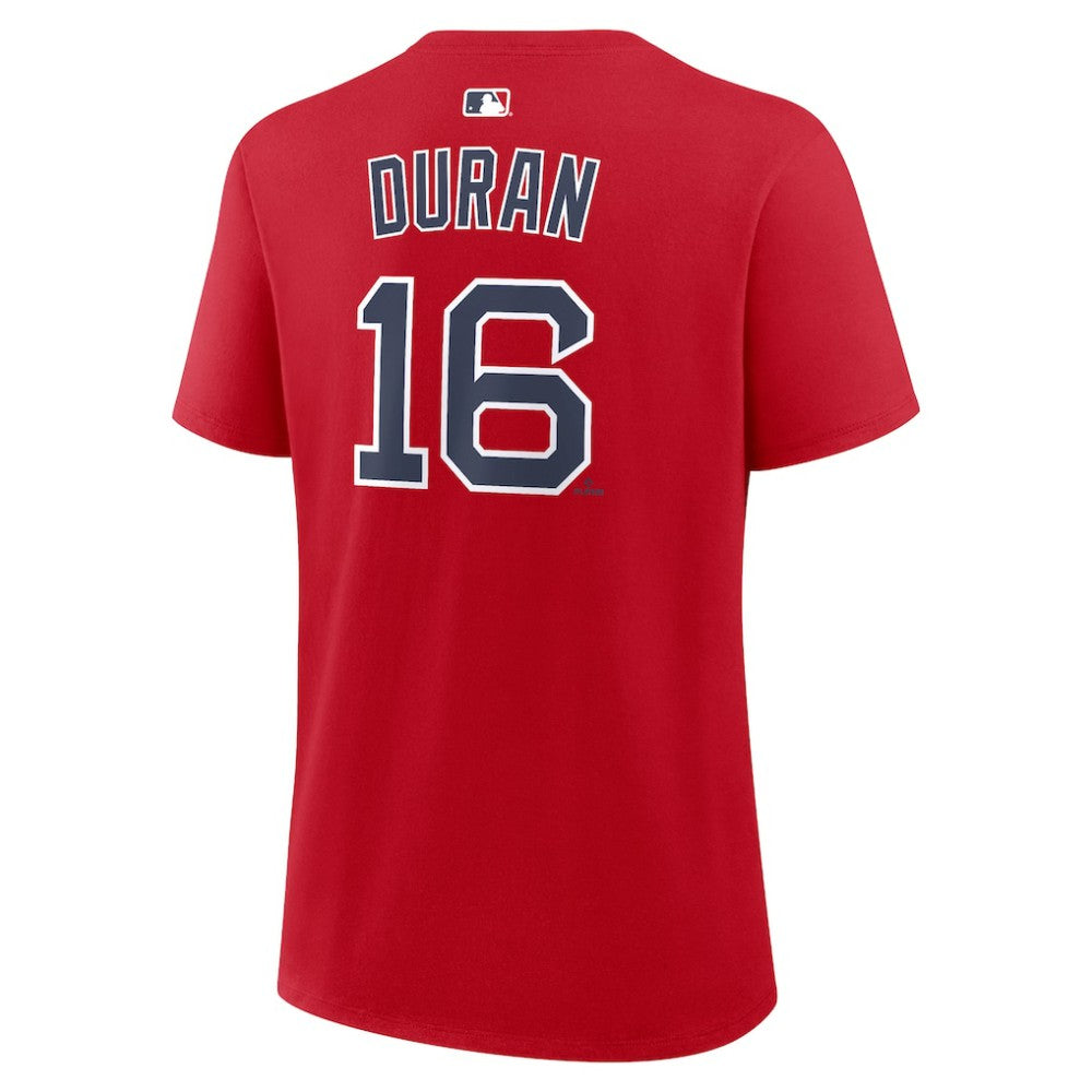 Jarren Duran Boston Red Sox Women's Name & Number T-Shirt Red | Nike