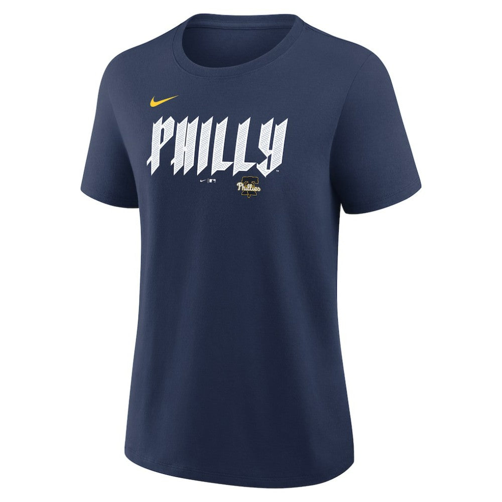 Bryce Harper Philadelphia Phillies Women's City Connect Name & Number T-Shirt Navy | Nike