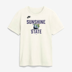Tampa Bay Rays Cooperstown Collection ‘70s Inspired T-Shirt Cream | Nike