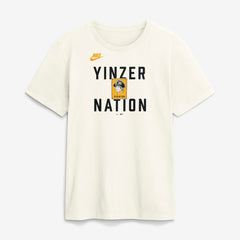 Pittsburgh Pirates Cooperstown Collection ‘70s Inspired T-Shirt Cream | Nike
