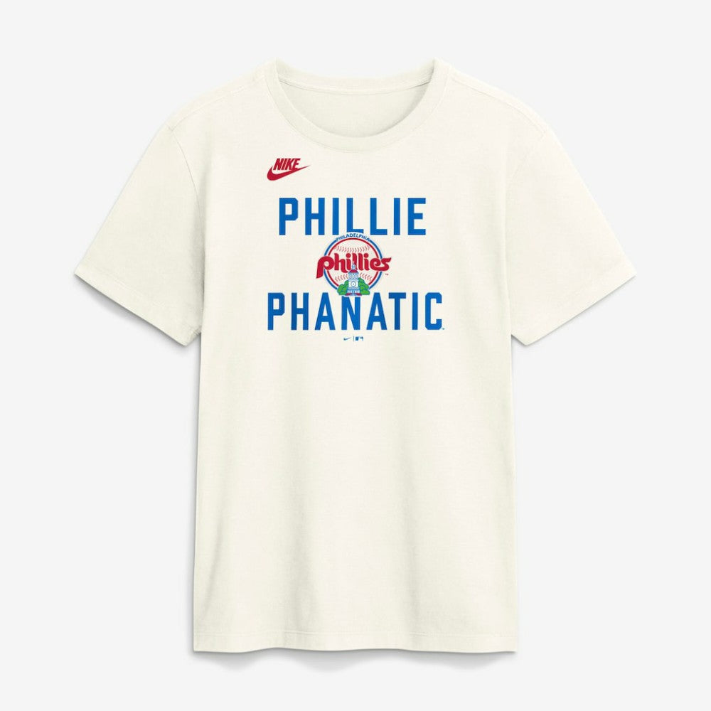 Philadelphia Phillies Cooperstown Collection ‘70s Inspired T-Shirt Cream | Nike