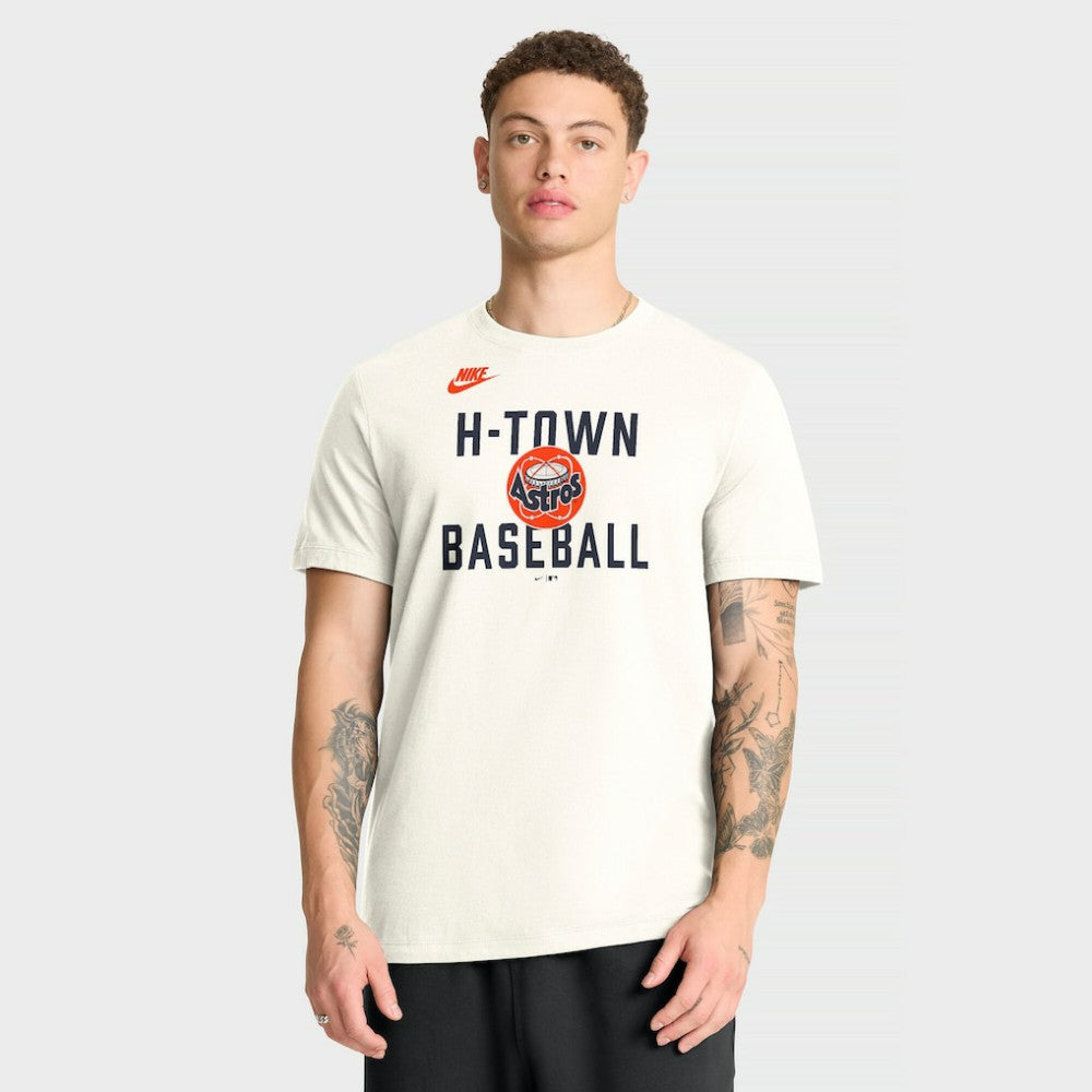 Houston Astros Cooperstown Collection ‘70s-Inspired T-Shirt Cream | Nike