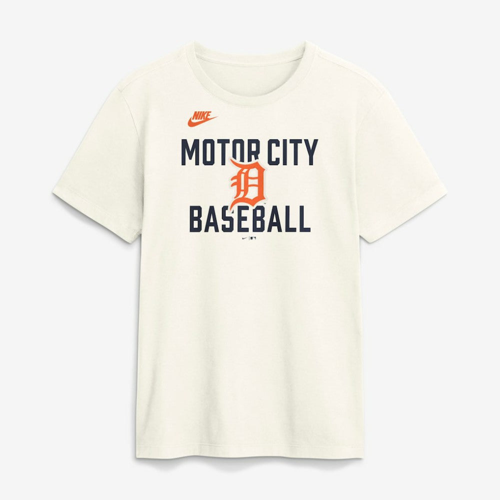 Detroit Tigers Cooperstown Collection ‘70s Inspired T-Shirt Cream | Nike