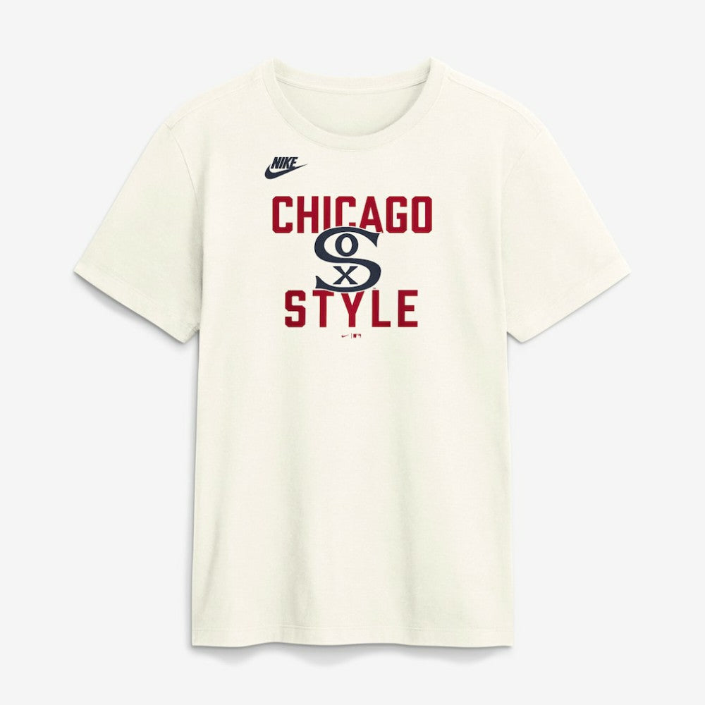 Chicago White Sox Cooperstown Collection ‘70s Inspired T-Shirt Cream | Nike