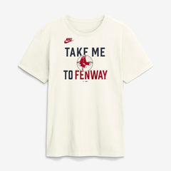 Boston Red Sox Cooperstown Collection ‘70s Inspired T-Shirt Cream | Nike