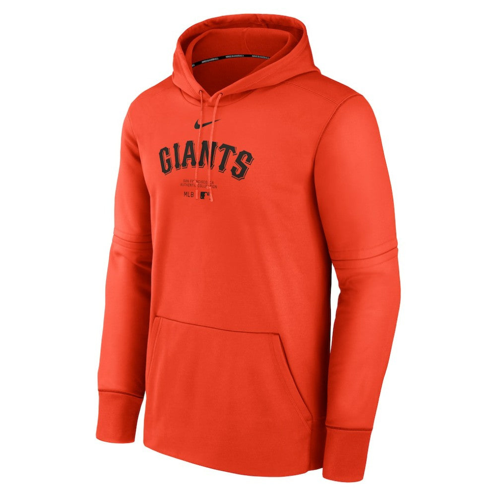 San Francisco Giants Authentic Collection Practice Performance Pullover Hoodie Orange | Nike