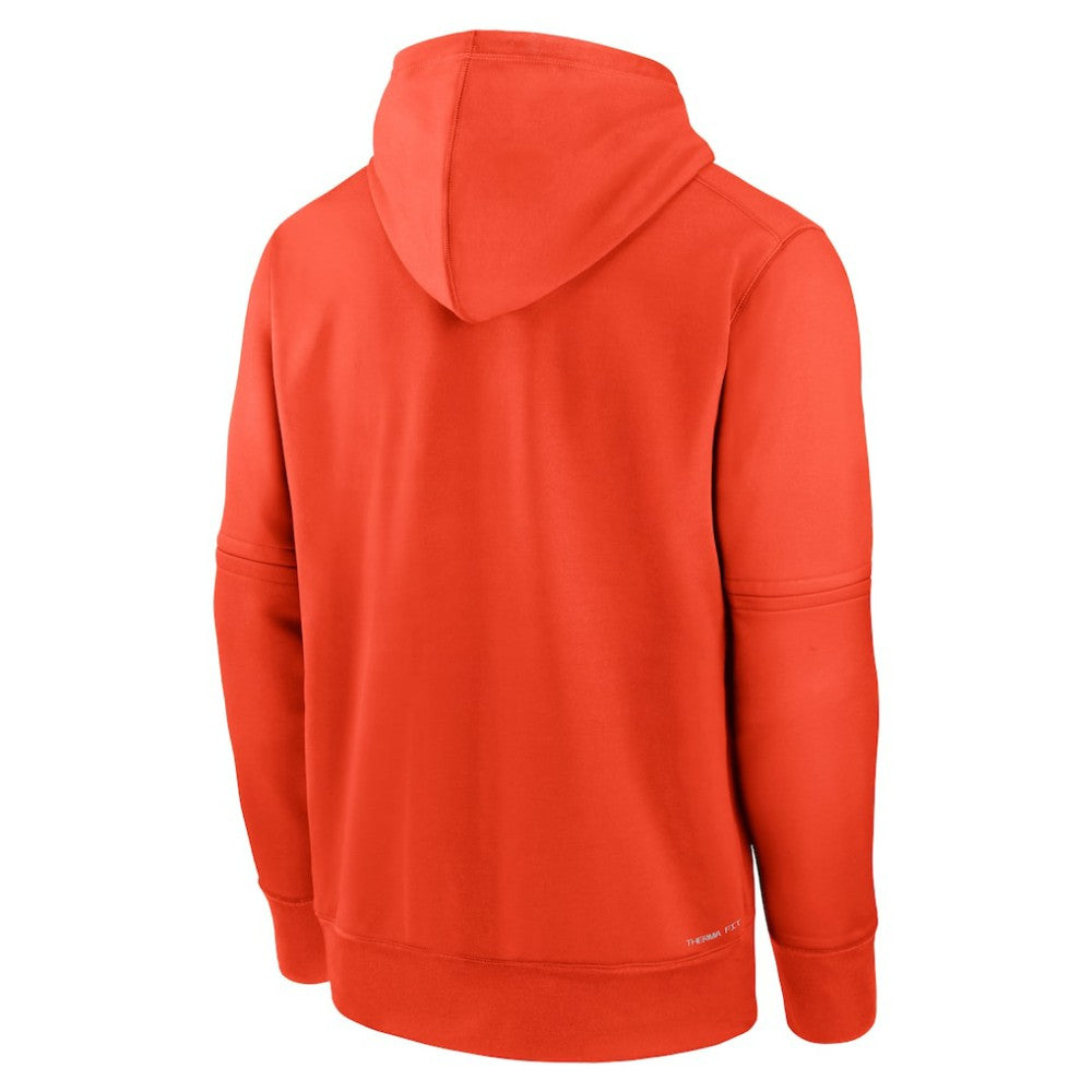 San Francisco Giants Authentic Collection Practice Performance Pullover Hoodie Orange | Nike