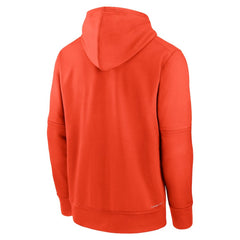 San Francisco Giants Authentic Collection Practice Performance Pullover Hoodie Orange | Nike