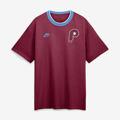Philadelphia Phillies Cooperstown Collection Ringer T-Shirt Burgundy | Nike